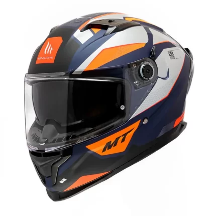 Casco MT Helmets Braker Persuit Naranja/Gris