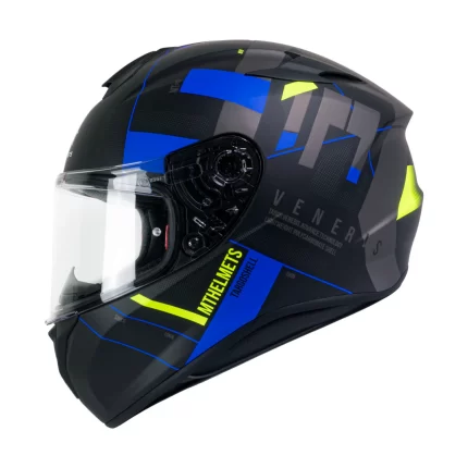 Casco MT Helmets Targo Veneris Blue/Yellow