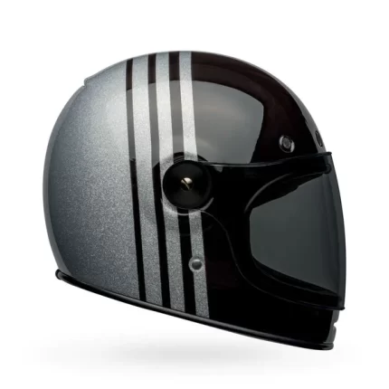 Casco Moto Calle Bell Bullitt Negro/Plateado