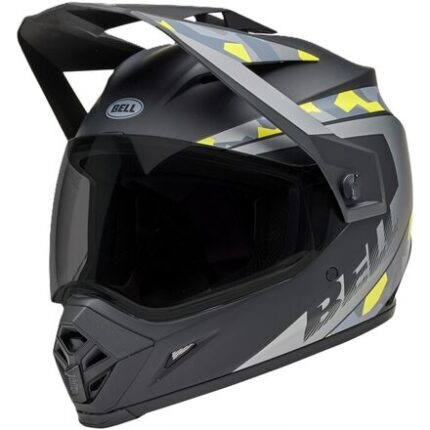 Casco BELL MX-9 Adeventure Alpine Negro/Yellow Matte