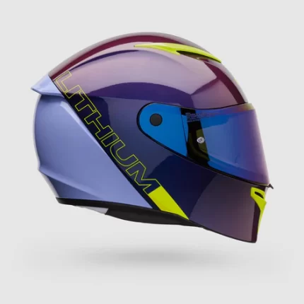 Casco BELL Lithium Mips Plus Delta Negro/Morado