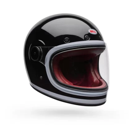 Casco Moto Calle Bell Bullitt GT Negro/Blanco Brillante