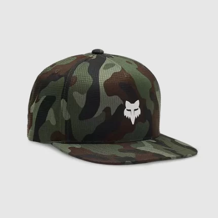 Jockey Lifestyle Fox Head Tech Snapback Camo Verde